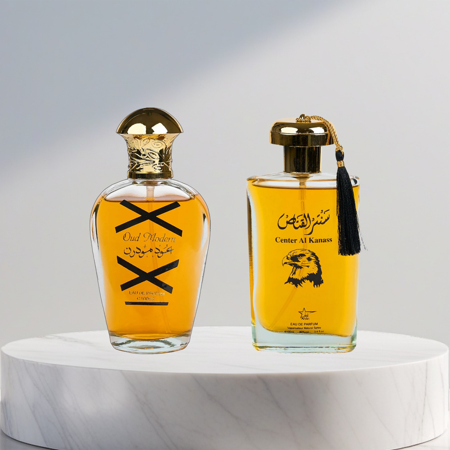 Set 2 Parfumuri Arabesti De Barbati - Center El Kannas + Oud Modern