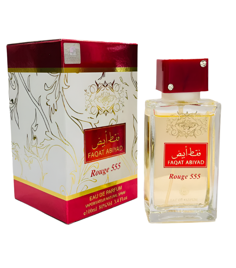 Parfum Faqat Abiyad Rouge 555 100ML