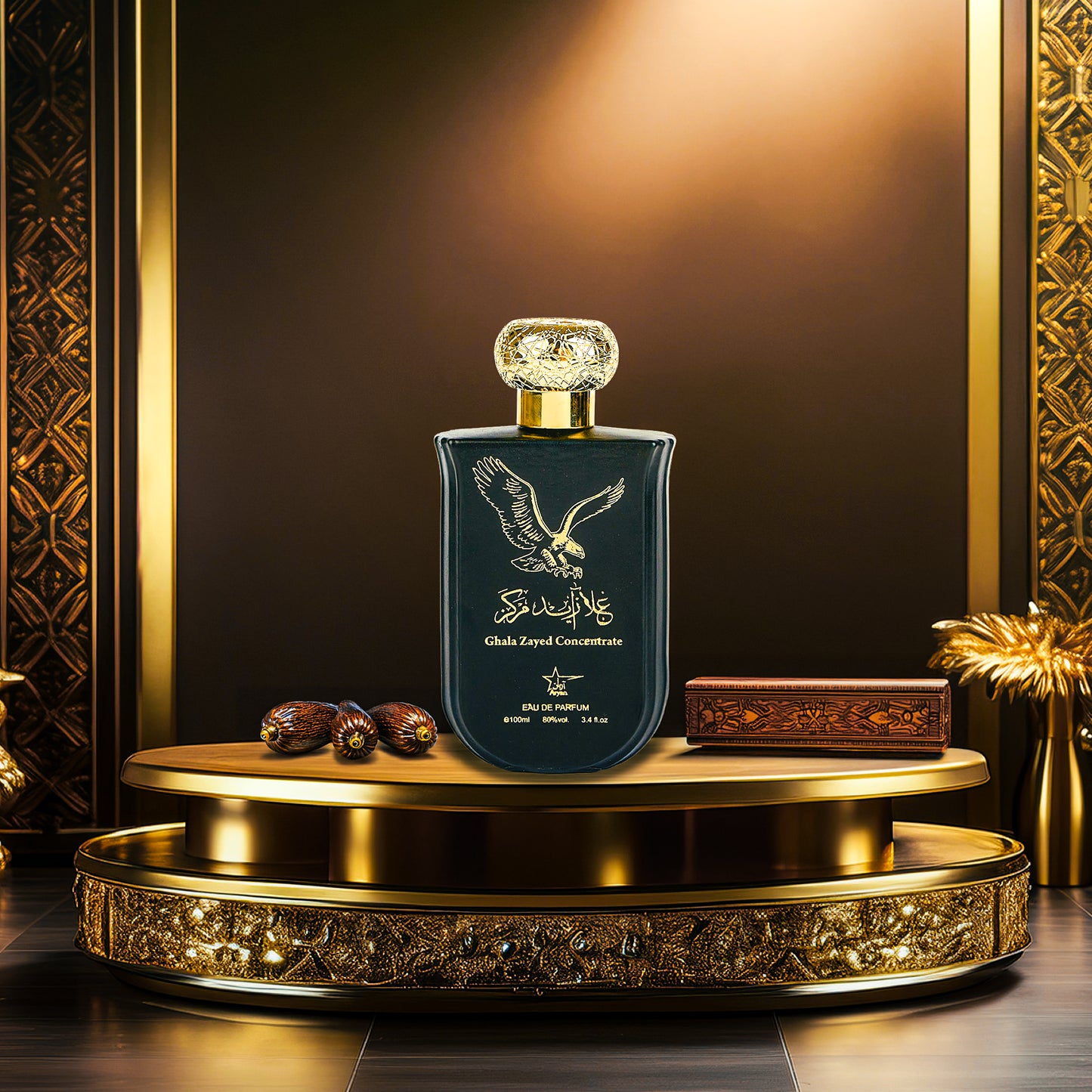 Set 4 Parfumuri Arabesti De Barbati 100ML - Mousuff Blue + Qissat Hub Grey + King Lion + Ghala Zayed