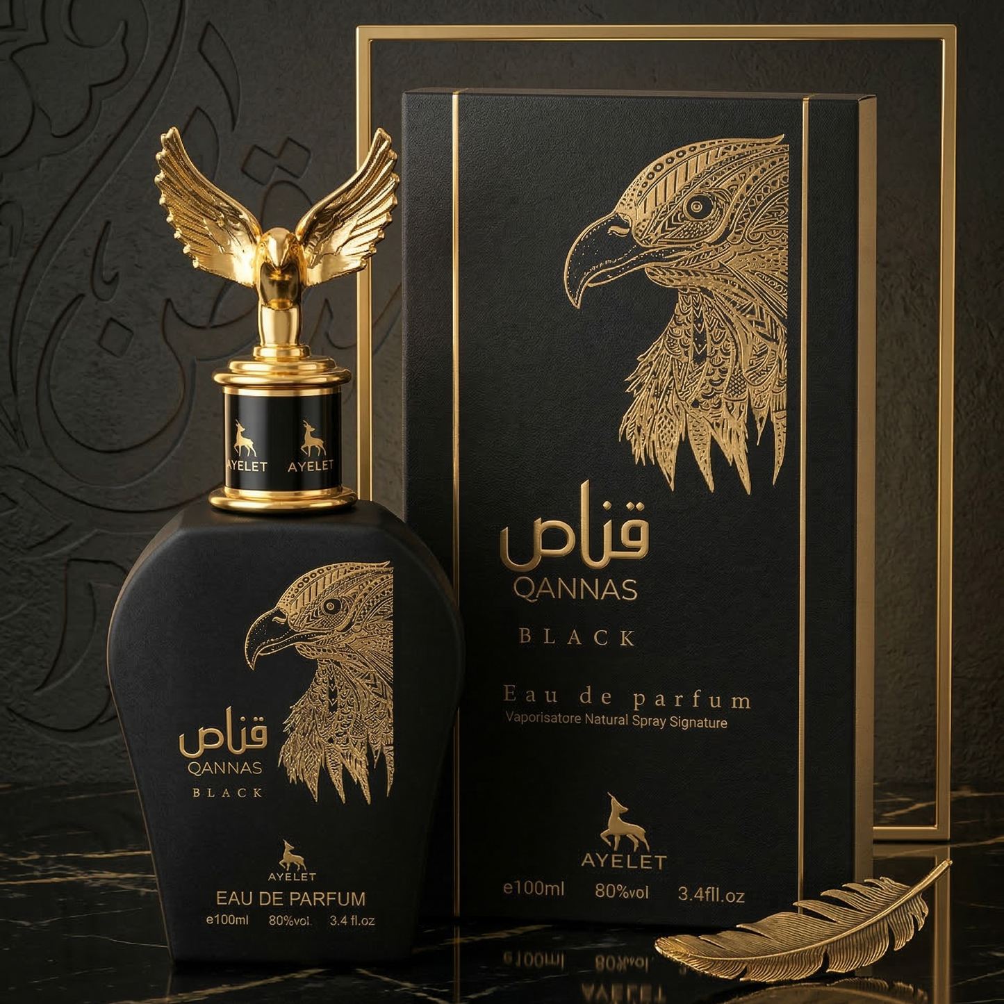 Parfum Qannas Black 100ML