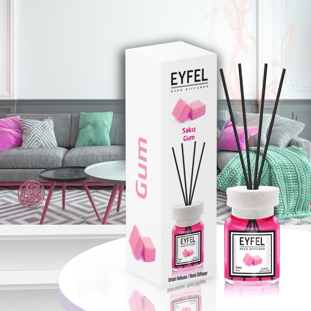 Odorizant cameră Eyfel Gumă 120ml