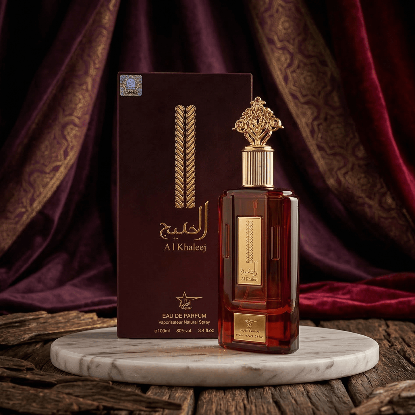 Set 5 Parfumuri Orientale 100ML (2 Dama + 3 Barbati) - Jam Jam Red + Sara Two + Al Hamra + Mango Lush + Al Khaleej