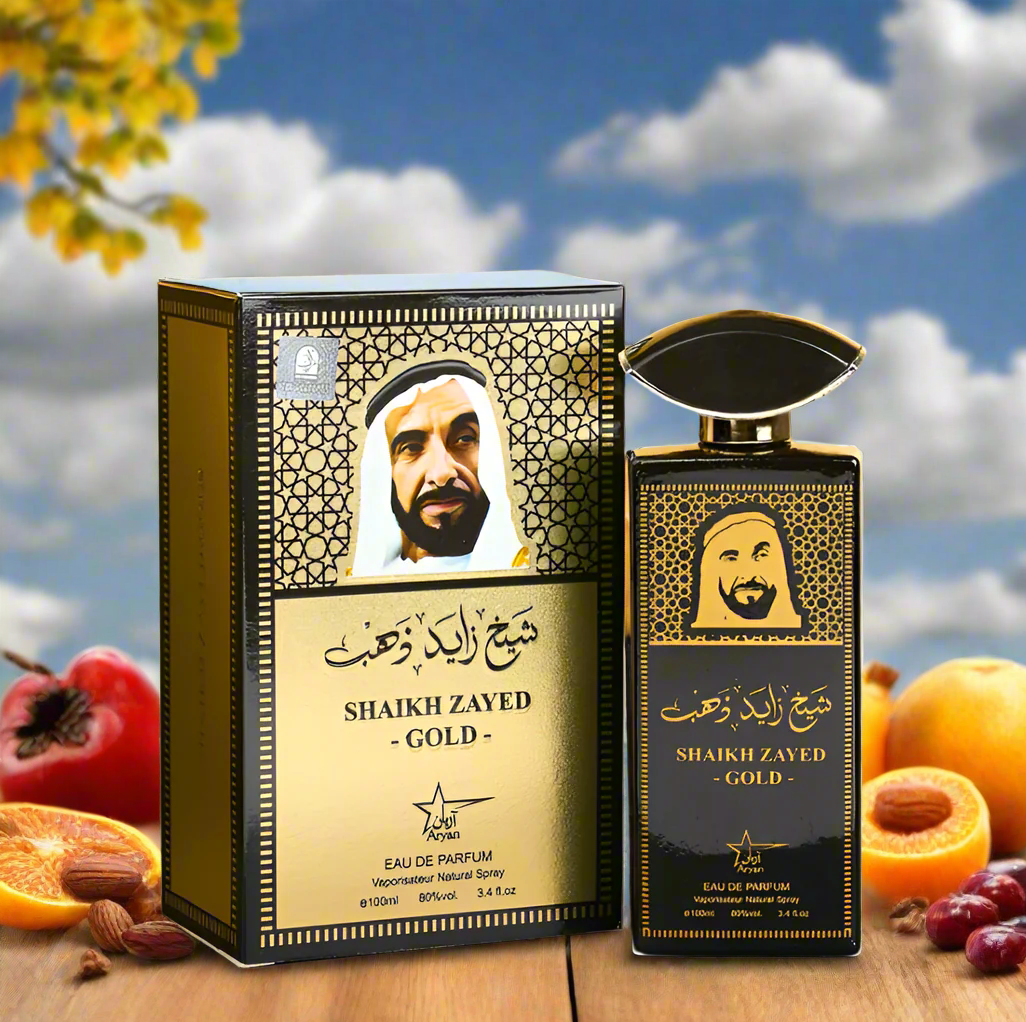 Set 2 Parfumuri Arabesti (Barbat + Dama) - Sheikh Zayed Gold + Ajmal Ehsas
