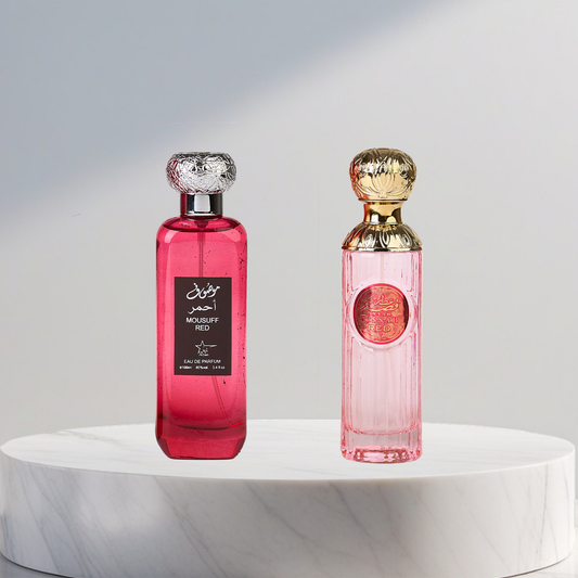 Set 2 Parfumuri Arabesti De Femei - Mousuff Red + Attar Gissah Red