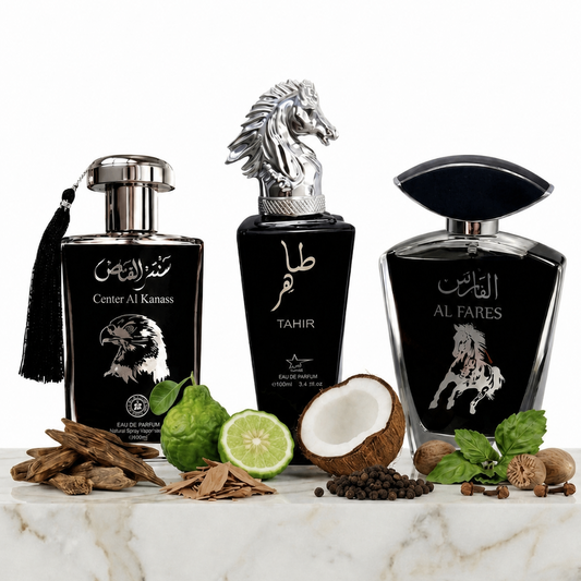 Set 3 Parfumuri Orientale Barbat 100ML - Center Al Kanass + Tahir + Al Fares