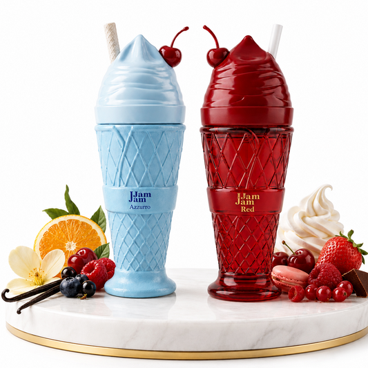 Set 2 Parfumuri Orientale 100ML (1 Barbat + 1 Dama) - Jam Jam Azzurro + Jam Jam Red