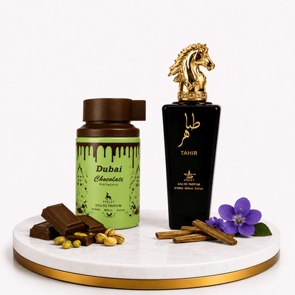 Set 2 Parfumuri Orientale Barbat 100ML - Tahir + Dubai Choco
