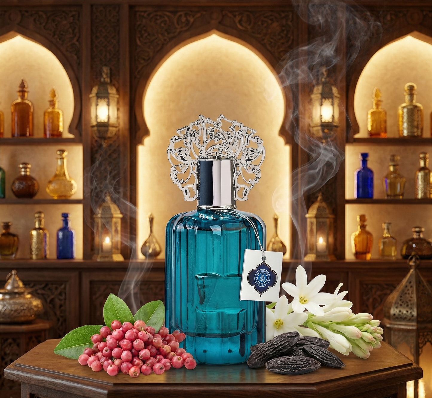 Set 4 Parfumuri Arabesti De Barbati 100ML - Attar Gissah Blue + Oud Romancia + Malik Al Arab + Majd Al Emarat