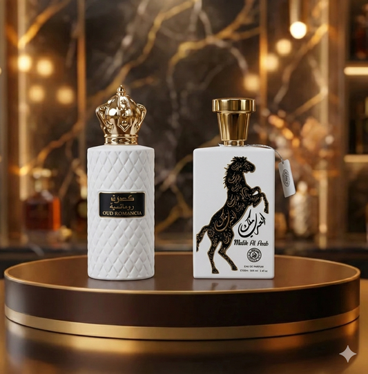 Set 2 Parfumuri Arabesti De Barbati 100ML - Oud Romancia + Malik Al Arab