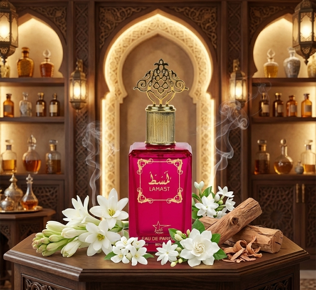 Set 4 Parfumuri Arabesti De Femei 100ML - Mousuff Red + Lamast + Amerat Al Sultan + Mousuff Pink