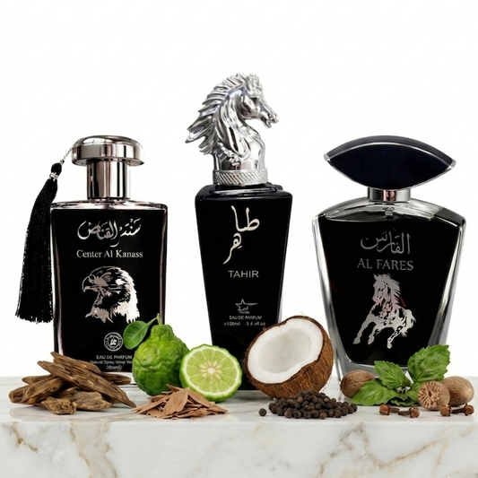 Set 3 Parfumuri Orientale Barbat 100ML - Center Al Kanass + Tahir + Al Fares