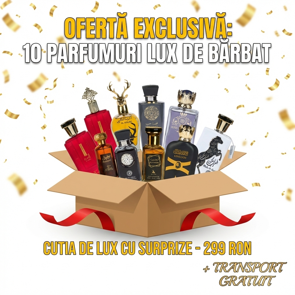 Mistery Box 10 Parfumuri Arabesti 100ML - 10 Parfumuri Arabesti De Barbati