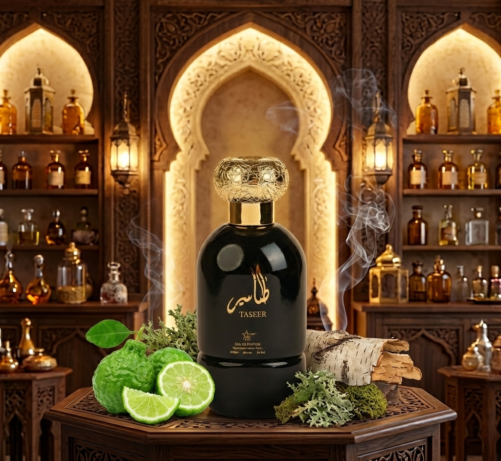 Set 5 Parfumuri Orientale Barbat 100ML - Taseer + Al Maliki + Ibda Al Oud + Al Hamra Qahwa + Ghala Zayed