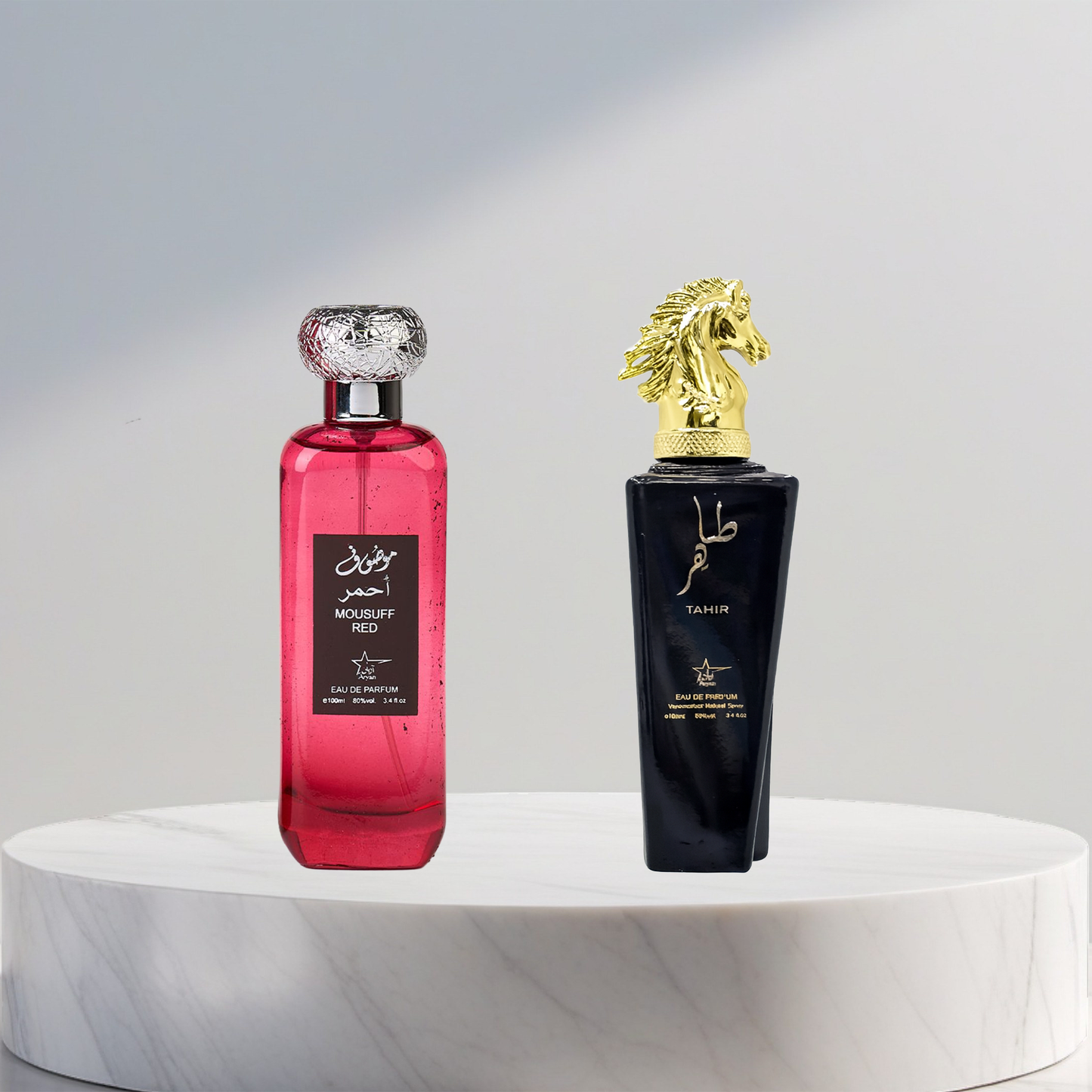 Set 2 Parfumuri Arabesti (Barbat + Dama) - Mousuff Red + Tahir