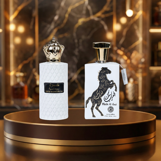 Set 2 Parfumuri Arabesti De Barbati 100ML - Oud Romancia + Malik Al Arab