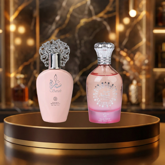 Set 2 Parfumuri Arabesti De Femei 100ML - Sarah + Amerat Al Sultan