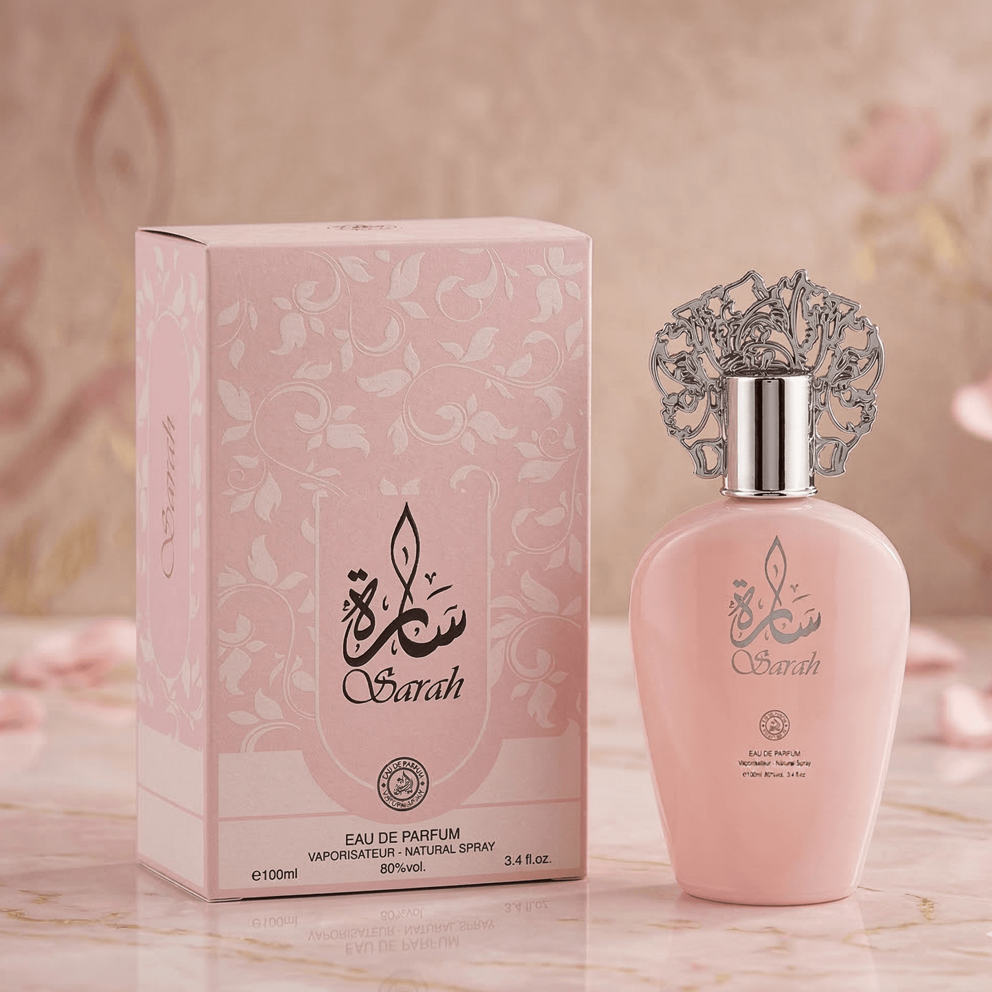 Set 4 Parfumuri Orientale 100ML - Sara Pink + Antarctic Pink + Sarah + Jam Jam