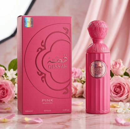 Set 4 Parfumuri Arabesti (2x Barbat + 2x Dama) 100ML - Sara Candy + Qissah Pink + Apollo Mane Brown + Mousuff Brown