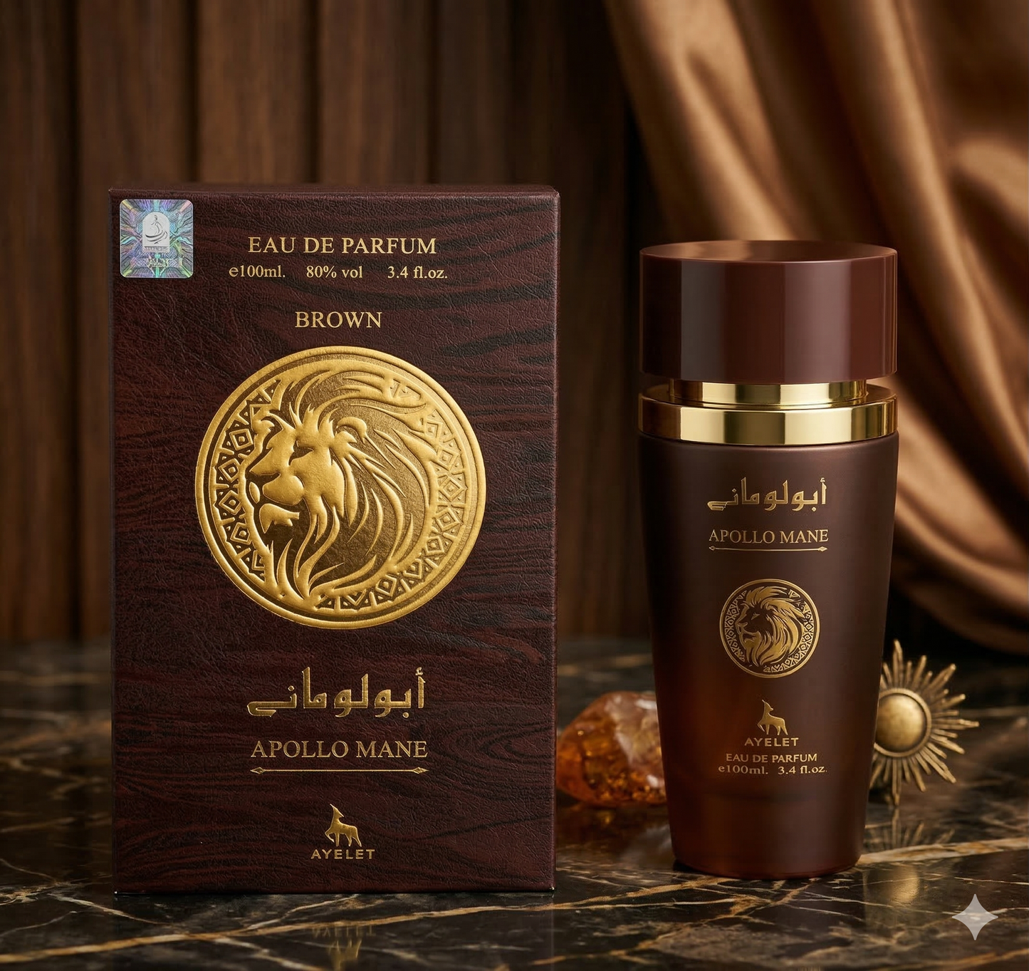 Set 3 Parfumuri Orientale Barbati 100ML - Apolo Blue + Apollo Black + Apollo Brown