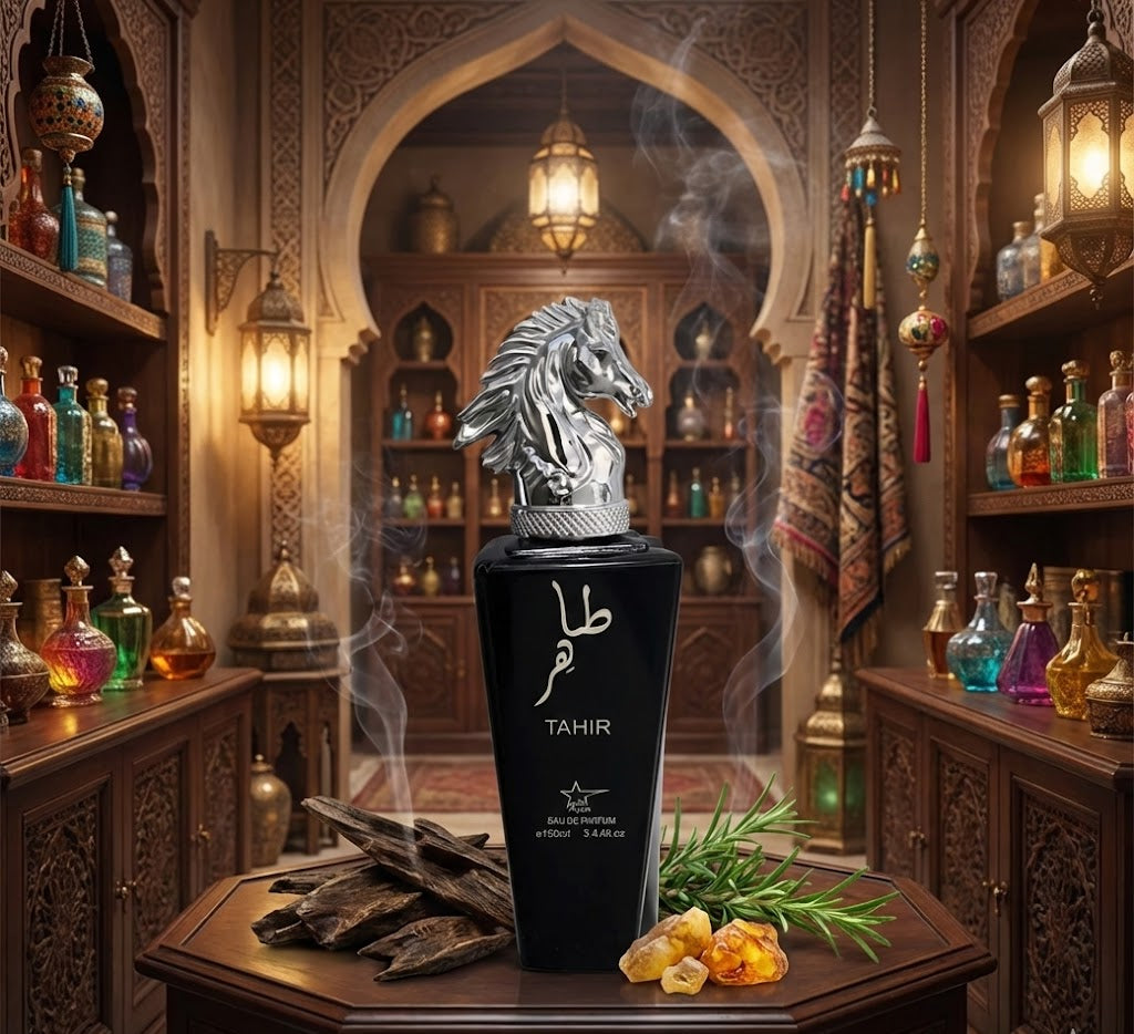 Set 4 Parfumuri Arabesti De Barbati 100ML - Tahir Silver + Crystal Black + Sheikh Zayed Gold + Ghala Zayed